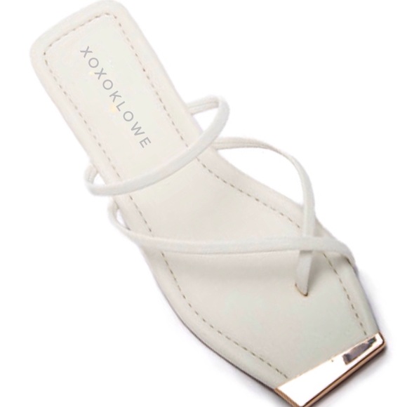 LAST ONE POL Low Rise Retro Striped Crochet Flare Pants - Picture 14 of 16